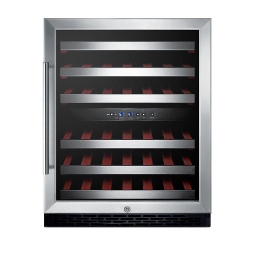 Summit 24" Wide Built-In Wine Cellar, ADA Compliant (SWC530BLBISTCSSADA) view 2