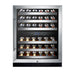 Summit 24" Wide Built-In Wine Cellar, ADA Compliant — Left Hand Door hinge (SWC530BLBISTCSSADALHD) view 3