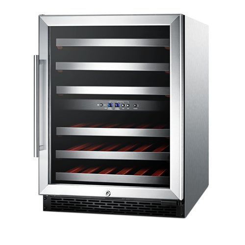 Summit 24" Wide Built-In Wine Cellar, ADA Compliant (SWC530BLBISTCSSADA) view 4