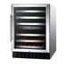 Summit 24" Wide Built-In Wine Cellar — Left Hand Door hinge (SWC530BLBISTCSSLHD) view 4