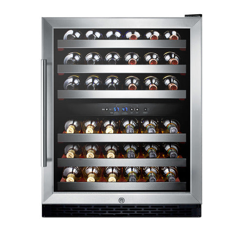 Summit 24" Wide Built-In Wine Cellar (SWC530BLBIST) view 4