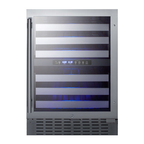 Summit 24" Wide Built-In Wine Cellar (SWC532BLBISTCSS)