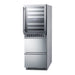 Summit 24" Wide Combination Dual-Zone Wine Cellar and 2-Drawer Refrigerator-Freezer — Left Hand Door hinge (SWCDRF24LHD)