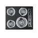 Summit 24" Wide 4-Burner Coil Cooktop (TEL03)