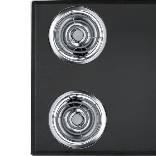 Summit 30" Wide 4-Burner Coil Cooktop (TEL05) view 4