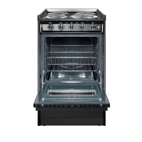 Summit 20" Wide Electric Coil Range (TEM110CRW) view 3