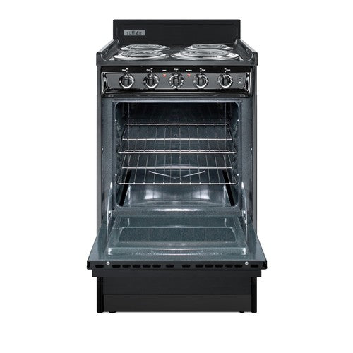 Summit 20" Wide Electric Coil Range (TEM110C) view 2