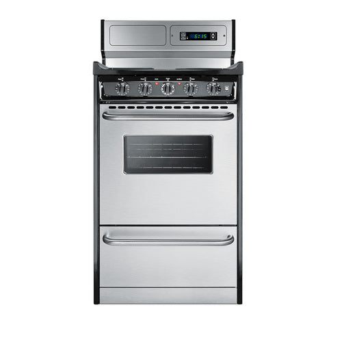 Summit 20" Wide Electric Coil Range (TEM130BKWY) view 4
