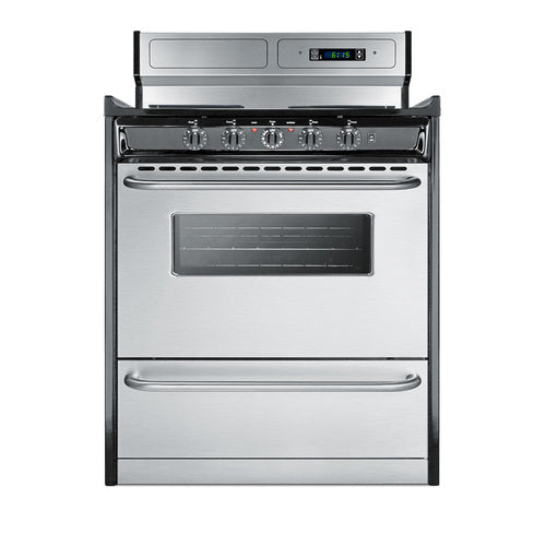 Summit 30" Wide Electric Coil Range (TEM230BKWY)