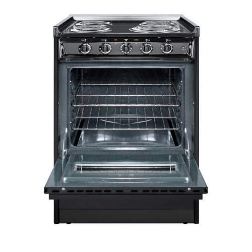 Summit 24" Wide Electric Coil Range (TEM610CR) view 3