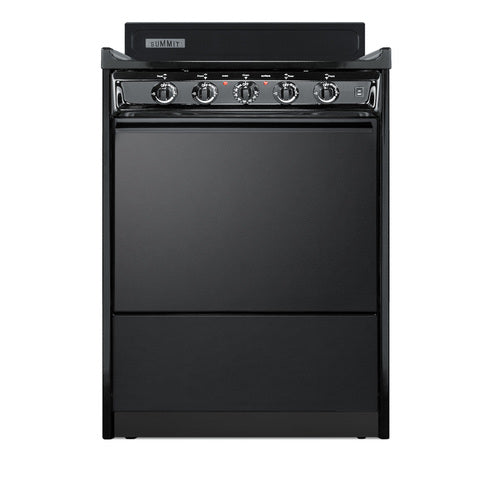 Summit 24" Wide Electric Coil Range (TEM610C) view 4