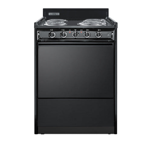 Summit 24" Wide Electric Coil Range (TEM610C)