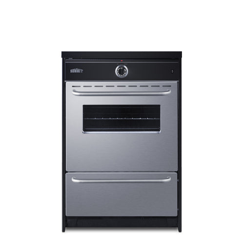 Summit 24" Wide Induction Range (TEM665BW) view 5