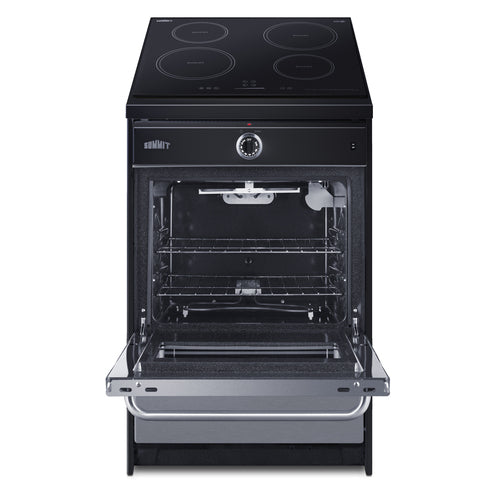 Summit 24" Wide Induction Range (TEM665BW) view 3