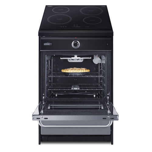 Summit 24" Wide Induction Range (TEM665BW) view 4