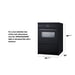 Summit 24" Wide Induction Range (TEM665CW) view 6