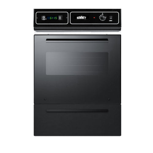 Summit 24" Wide Electric Wall Oven, 115V (TEM715DK)