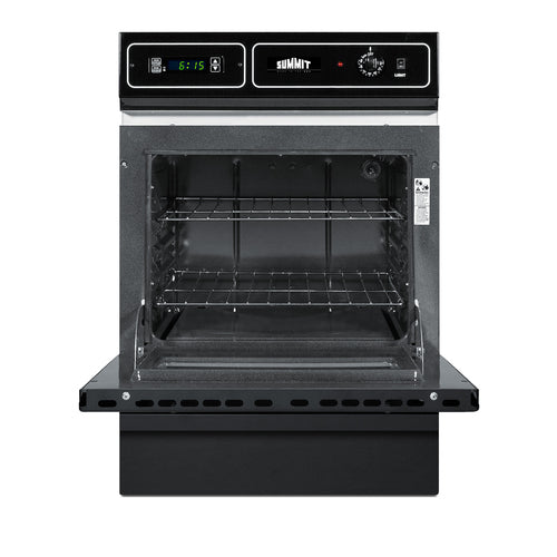 Summit 24" Wide Electric Wall Oven, 115V (TEM715DK) view 2
