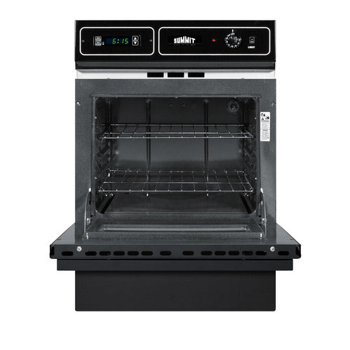 Summit 24" Wide Electric Wall Oven (TEM721DK) view 2