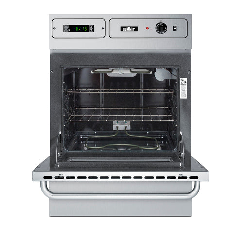 Summit 24" Wide Electric Wall Oven, 115V (TEM755BKW) view 2