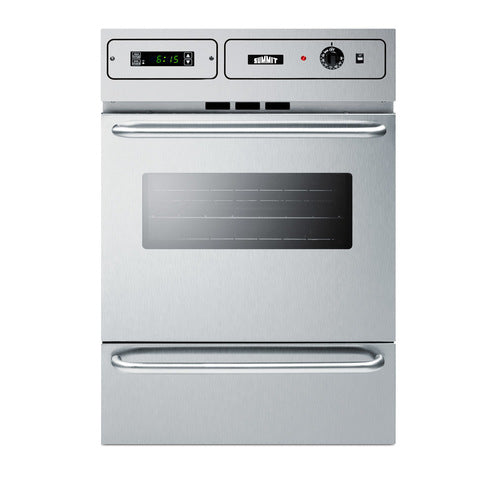Summit 24" Wide Electric Wall Oven (TEM788BKW)