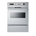 Summit 24" Wide Electric Wall Oven (TEM788BKW)