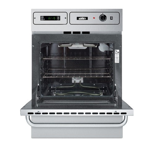 Summit 24" Wide Electric Wall Oven (TEM788BKW) view 2