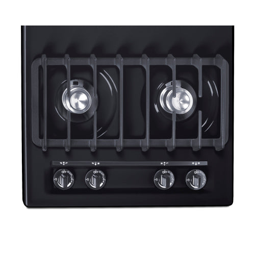 Summit 30" Wide 4-Burner Gas Cooktop (TNL053I) view 2