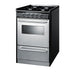 Summit 20" Wide Gas Range, Open Burners (TNM1107BRW) view 3