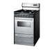 Summit 20" Wide Gas Range, Open Burners (TNM1307BKW) view 4