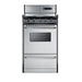 Summit 20" Wide Gas Range, Open Burners (TNM1307BKW) view 2