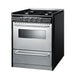 Summit 30" Wide Gas Range, Open Burners (TNM2107BRW) view 3