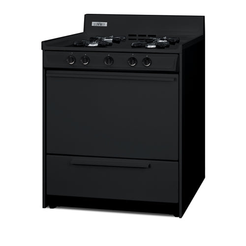 Summit 30" Wide Gas Range, Open Burners (TNM2107C) view 4