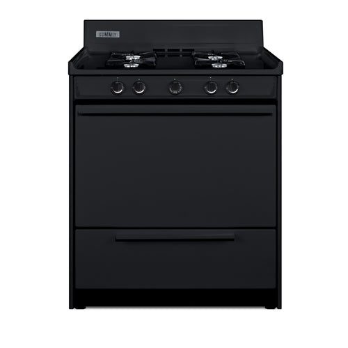 Summit 30" Wide Gas Range, Open Burners (TNM2107C) view 2