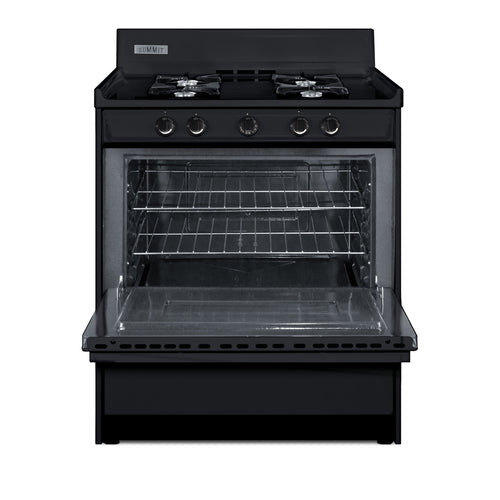 Summit 30" Wide Gas Range, Open Burners (TNM2107C) view 5