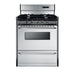 Summit 30" Wide Gas Range, Open Burners (TNM2307BKW)