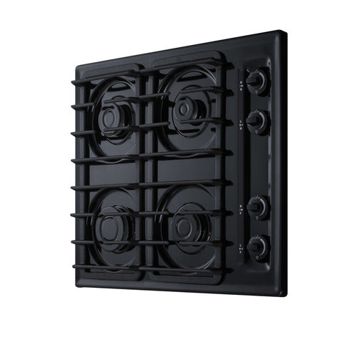 Summit 24" Wide 4-Burner Gas Cooktop (TTL033S) view 3