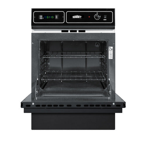 Summit 24" Wide Gas Wall Oven (TTM7212KW) view 2