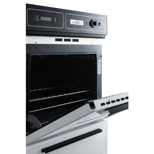 Summit 24" Wide Gas Wall Oven (WTM7212KW) view 5
