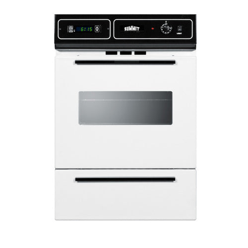Summit 24" Wide Gas Wall Oven (WTM7212KW)