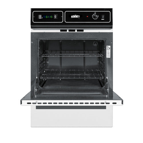 Summit 24" Wide Gas Wall Oven (WTM7212KW) view 2