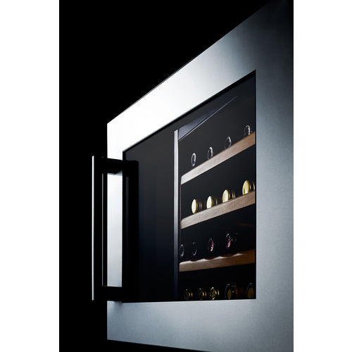 Summit 28 Bottle Integrated Wine Cellar — Left Hand Door hinge (VC28SLHD) view 4