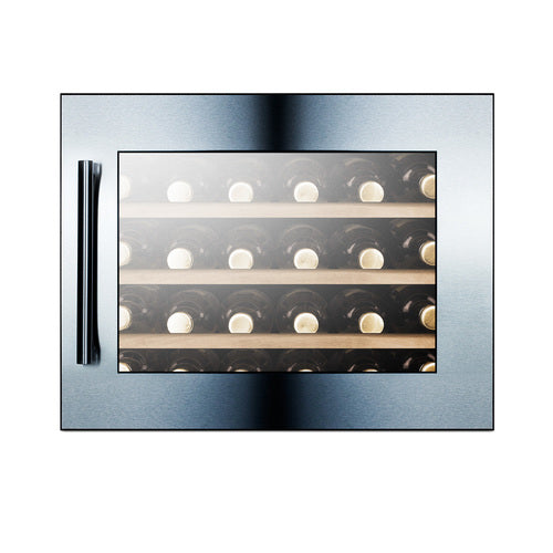 Summit 28 Bottle Integrated Wine Cellar — Left Hand Door hinge (VC28SLHD) view 3