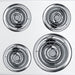 Summit 24" Wide 4-Burner Coil Cooktop (WEL03) view 2
