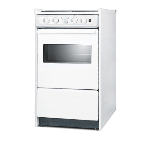 Summit 20" Wide Electric Coil Top Range (WEM110RW) view 5