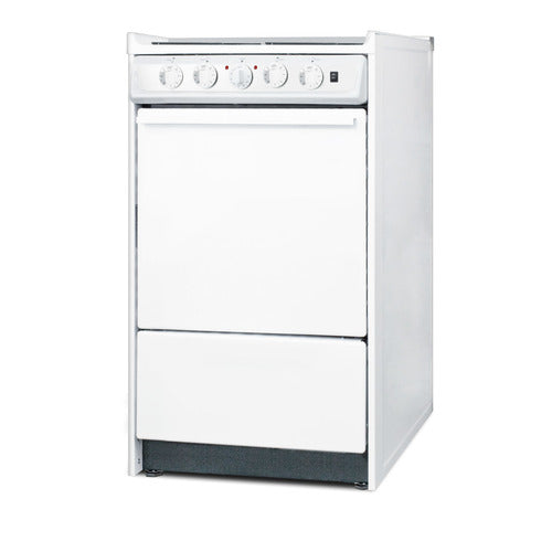 Summit 20" Wide Electric Coil Top Range (WEM110R) view 3