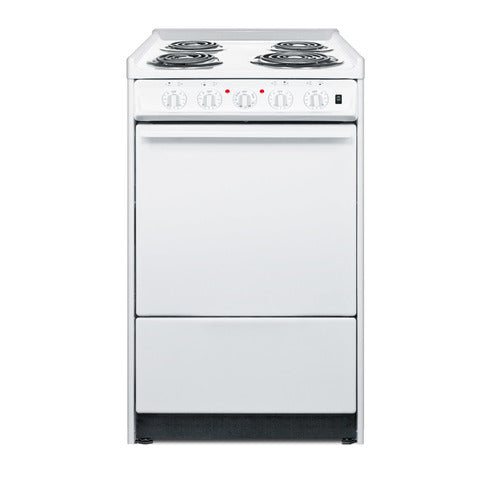 Summit 20" Wide Electric Coil Top Range (WEM110R) view 5