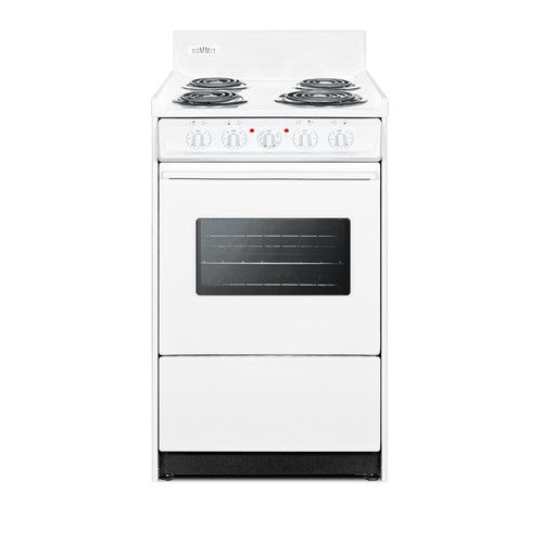 Summit 20" Wide Electric Coil Top Range (WEM110W)