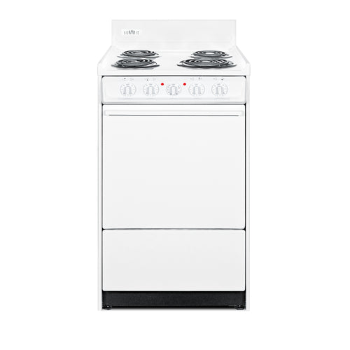 Summit 20" Wide Electric Coil Top Range (WEM110)