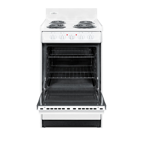 Summit 20" Wide Electric Coil Top Range (WEM110) view 2